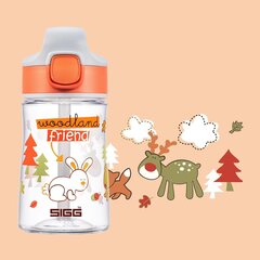 Lasten juomapullo Sigg Miracle Woodland, 0,35 l, oranssi hinta ja tiedot | Tuttipullot ja tarvikkeet | hobbyhall.fi