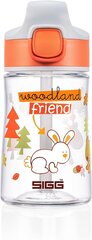 Lasten juomapullo Sigg Miracle Woodland, 0,35 l, oranssi hinta ja tiedot | Tuttipullot ja tarvikkeet | hobbyhall.fi