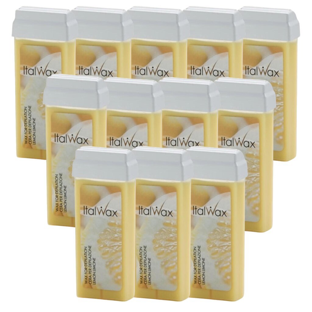 Vahapatruuna ItalWax Lemon, 12x100 ml hinta ja tiedot | Karvanpoistoaineet | hobbyhall.fi