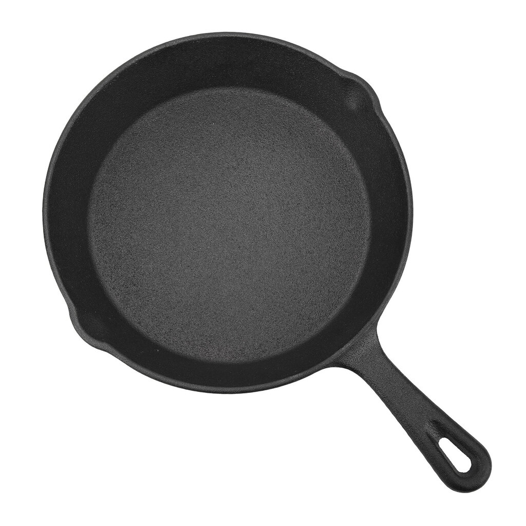 Klassinen valurautainen paistinpannu tee-se-itse Outdoor Camping minipannu pihvipannukakkujen grillaukseen Pizza 26cm hinta ja tiedot | Paistinpannut | hobbyhall.fi