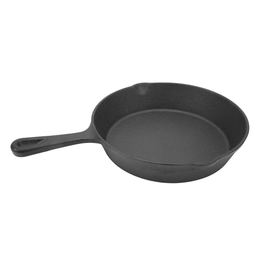 Klassinen valurautainen paistinpannu tee-se-itse Outdoor Camping minipannu pihvipannukakkujen grillaukseen Pizza 26cm hinta ja tiedot | Paistinpannut | hobbyhall.fi