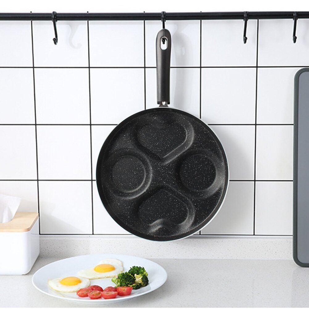 Monitoiminen Aamiainen Non Stick Love Mini Egg Fryer Pan hinta ja tiedot | Paistinpannut | hobbyhall.fi