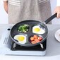 Monitoiminen Aamiainen Non Stick Love Mini Egg Fryer Pan hinta ja tiedot | Paistinpannut | hobbyhall.fi