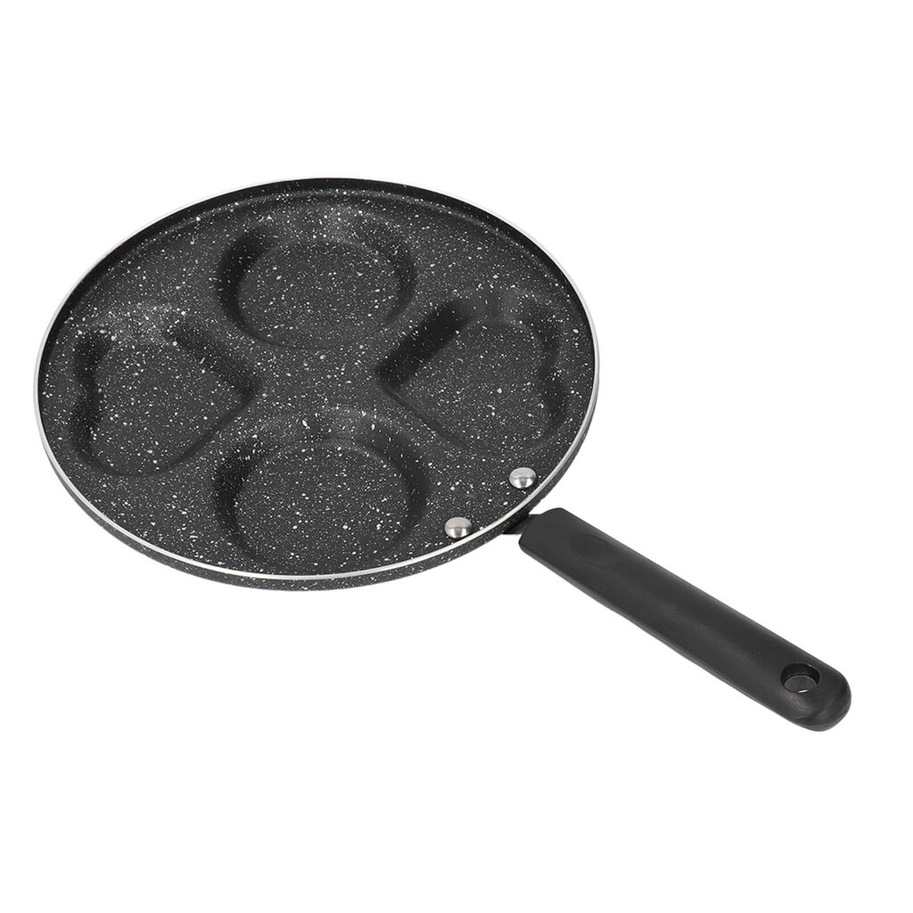 Munanpaistinpannu Iron Nonstick Mini Pannukakku Munakaspannu Keittiövälineet aamiaistyyliin 2 hinta ja tiedot | Paistinpannut | hobbyhall.fi