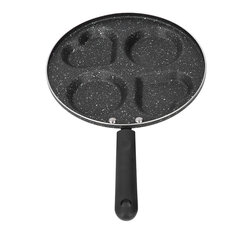 Munanpaistinpannu Iron Nonstick Mini Pannukakku Munakaspannu Keittiövälineet aamiaistyyliin 2 hinta ja tiedot | Paistinpannut | hobbyhall.fi