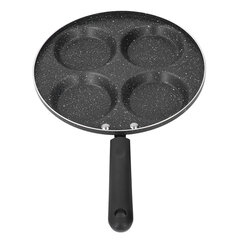 Munapaistinpannu Iron Nonstick Mini Pannukakku Munakaspannu Keittiövälineet aamiaistyyliin 3 hinta ja tiedot | Paistinpannut | hobbyhall.fi