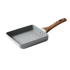 Tamagoyaki Pan Prevent Stick Mini japanilainen munakaspannu Aamiaispannu keittiötarvikkeille Harmaa 15x18cm / 5,9x7,1 tuumaa hinta ja tiedot | Paistinpannut | hobbyhall.fi