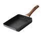 Tamagoyaki Pan Prevent Stick Mini japanilainen munakaspannu Aamiaispannu keittiötarvikkeille Musta 15x18cm / 5,9x7,1 tuumaa hinta ja tiedot | Paistinpannut | hobbyhall.fi