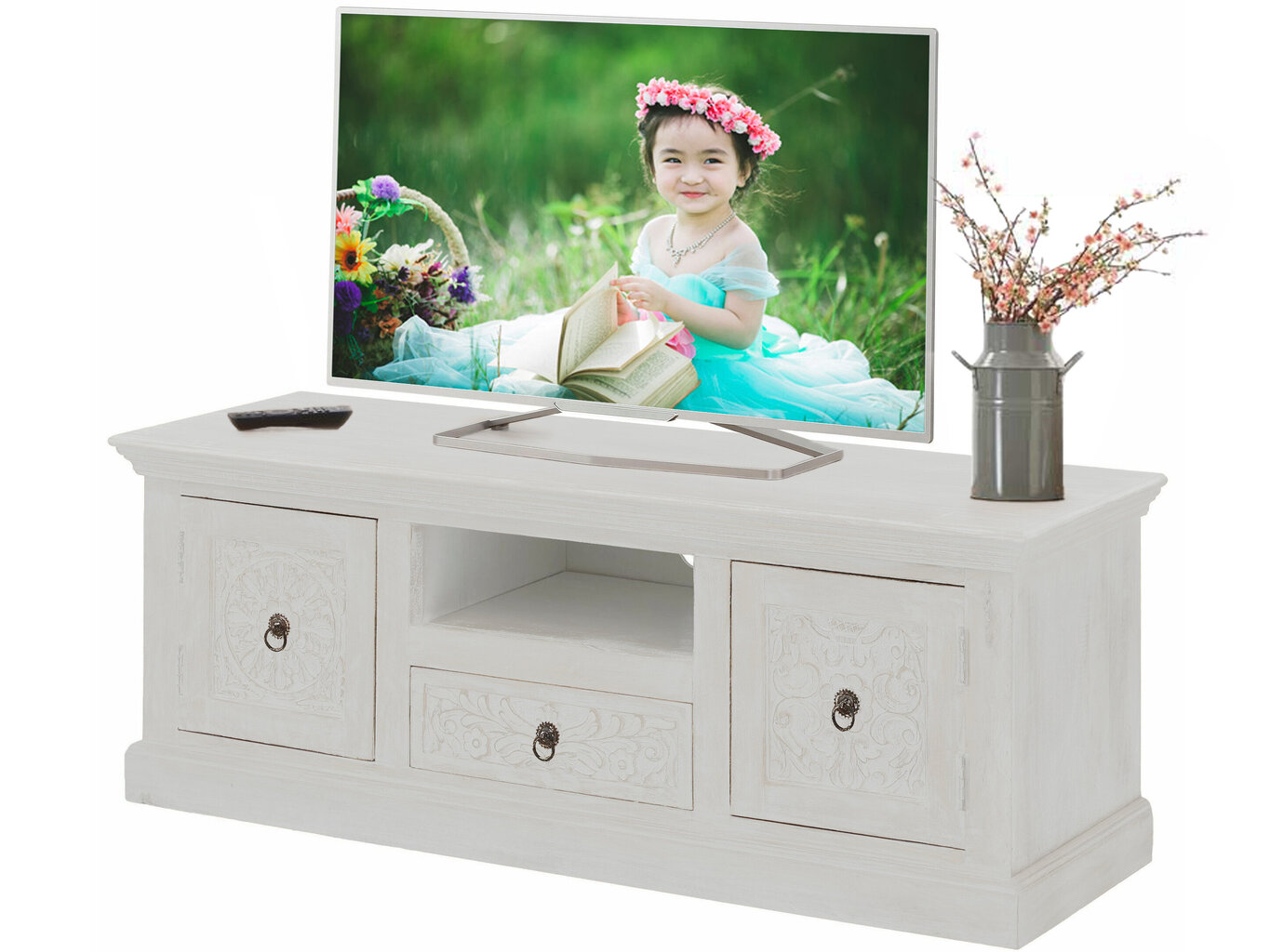 TV-taso Hiran 3580566, hiekanvärinen hinta ja tiedot | TV-tasot | hobbyhall.fi