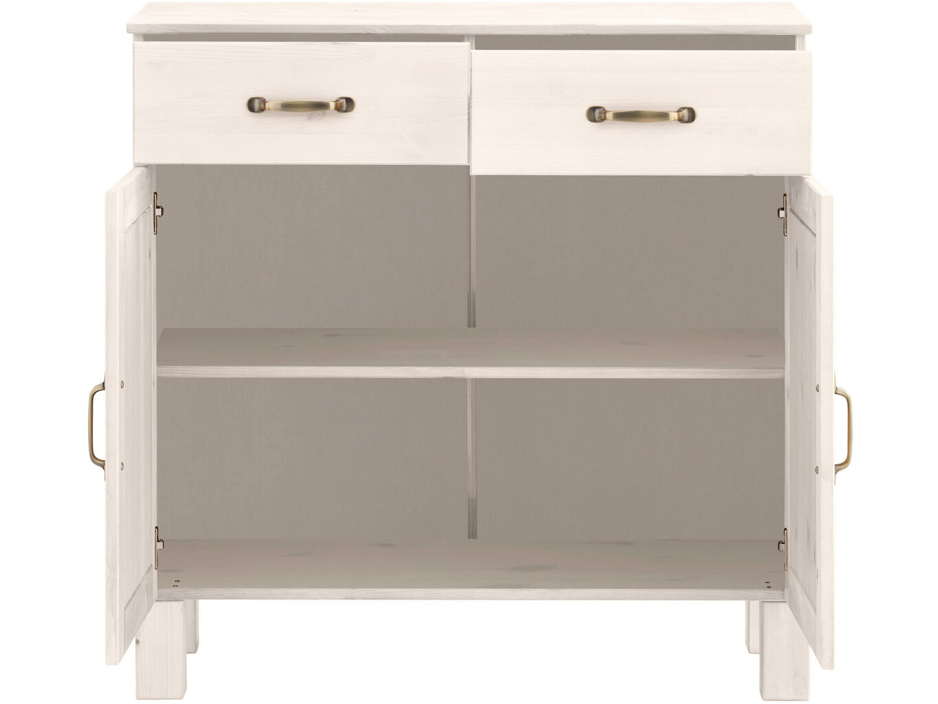 Komoda Sideboard, hiekanvärinen hinta ja tiedot | Keittiökalusteet | hobbyhall.fi