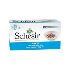 Schesir-säilyke kissoille tonnikalalla, 6x50 g hinta ja tiedot | Kissanruoka | hobbyhall.fi