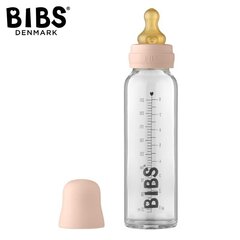 Bibs lasinen tuttipullo, 225 ml, blush, 0+ kk hinta ja tiedot | Tuttipullot ja tarvikkeet | hobbyhall.fi