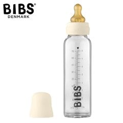 Bibs lasinen tuttipullo, 225ml, 0+ kuukautta hinta ja tiedot | Tuttipullot ja tarvikkeet | hobbyhall.fi