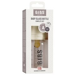 Bibs lasinen tuttipullo, 110 ml, 0+ kuukautta hinta ja tiedot | Tuttipullot ja tarvikkeet | hobbyhall.fi