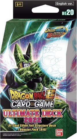 Pelikortit DragonBall Super Card Game Unison Warrior Series Ultimate Deck 2022, FIN hinta ja tiedot | Lautapelit ja älypelit | hobbyhall.fi