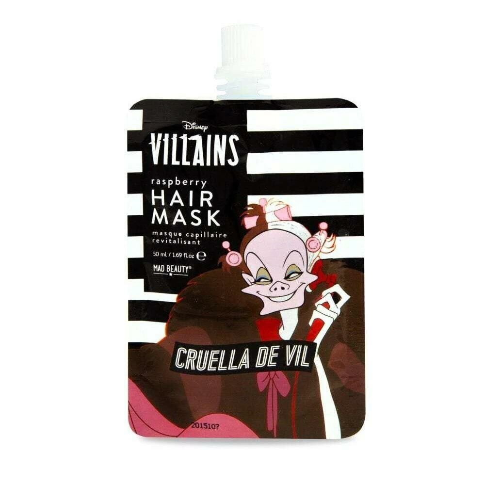 Hiusnaamio Mad Beauty Disney Villains Cruella, 50 ml hinta ja tiedot | Hiusnaamiot, öljyt ja seerumit | hobbyhall.fi