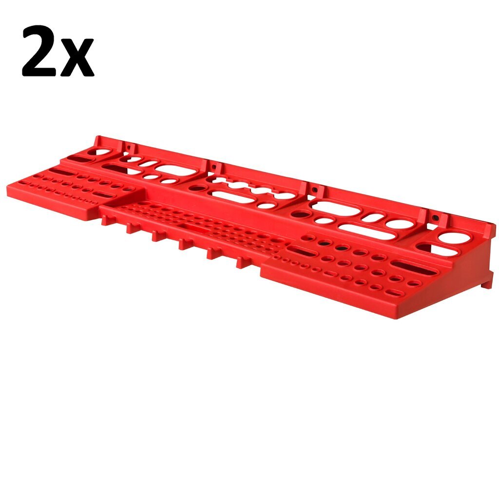 Työkalu seinä 115 x 78 cm pinoamislaatikot työkaluteline seinälevy asennuskiskot autotalli varastointi työpaja harrastus (56 laatikkoa punainen/musta) hinta ja tiedot | Työkalupakit ja muu työkalujen säilytys | hobbyhall.fi