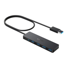 Sovitin ANKER A7516612 4in1 USB Sisään 4USB3.0 HUB 35g 60cm hinta ja tiedot | Adapterit | hobbyhall.fi