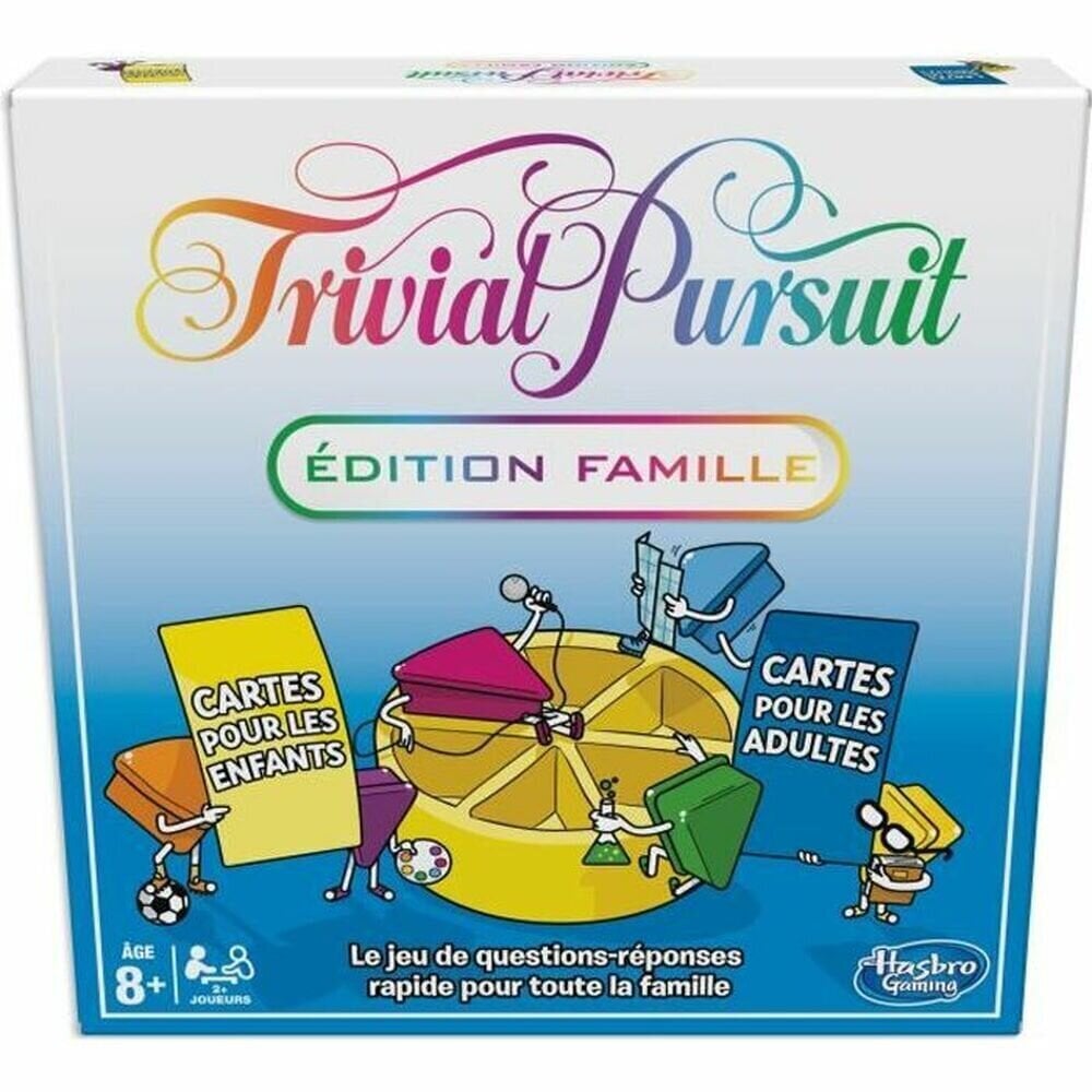 Lautapeli Trivial Pursuit Hasbro Edition 2018, FR hinta ja tiedot | Lautapelit ja älypelit | hobbyhall.fi