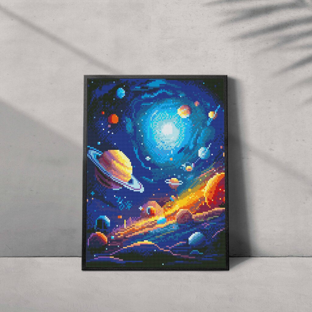 Diamond Mosaic 5D Diamond Painting Oh Art! Tila, 20x30 cm hinta ja tiedot | Timanttimaalaukset | hobbyhall.fi