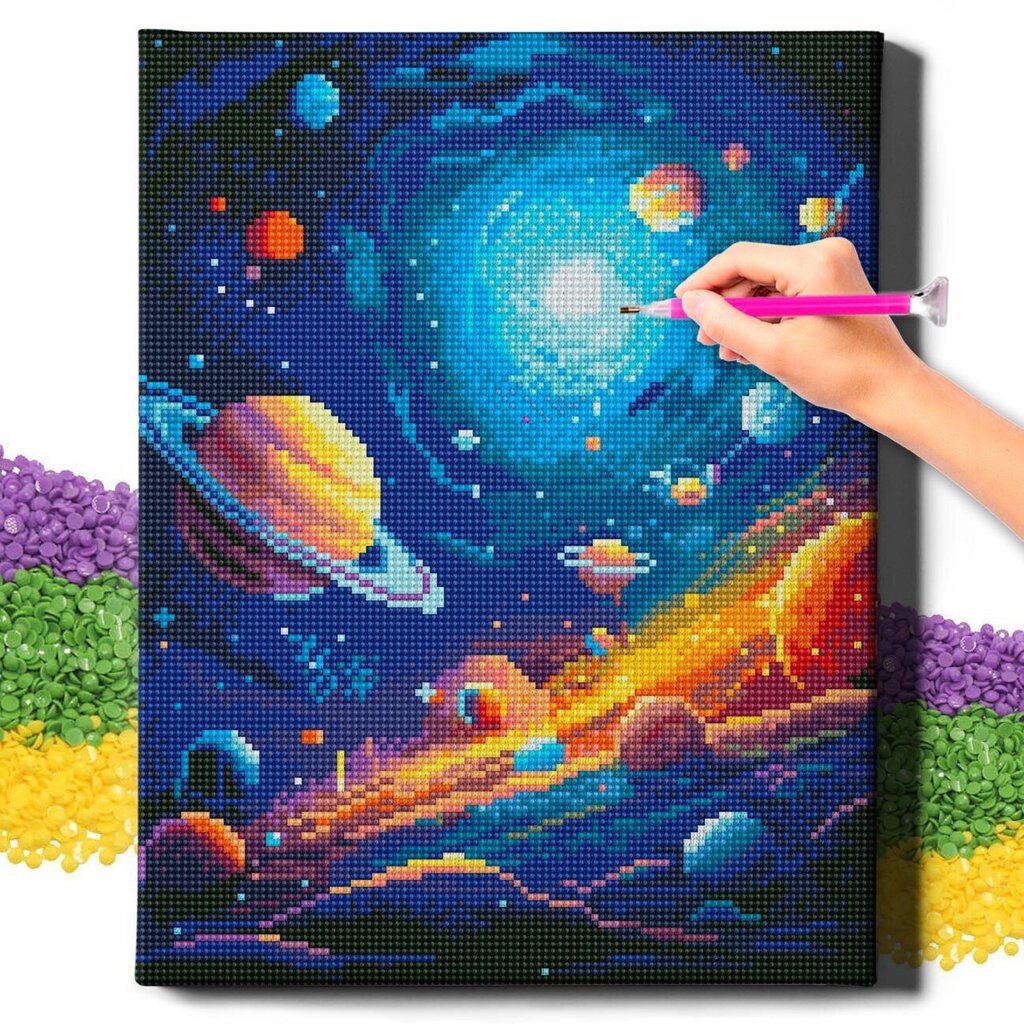 Diamond Mosaic 5D Diamond Painting Oh Art! Tila, 20x30 cm hinta ja tiedot | Timanttimaalaukset | hobbyhall.fi