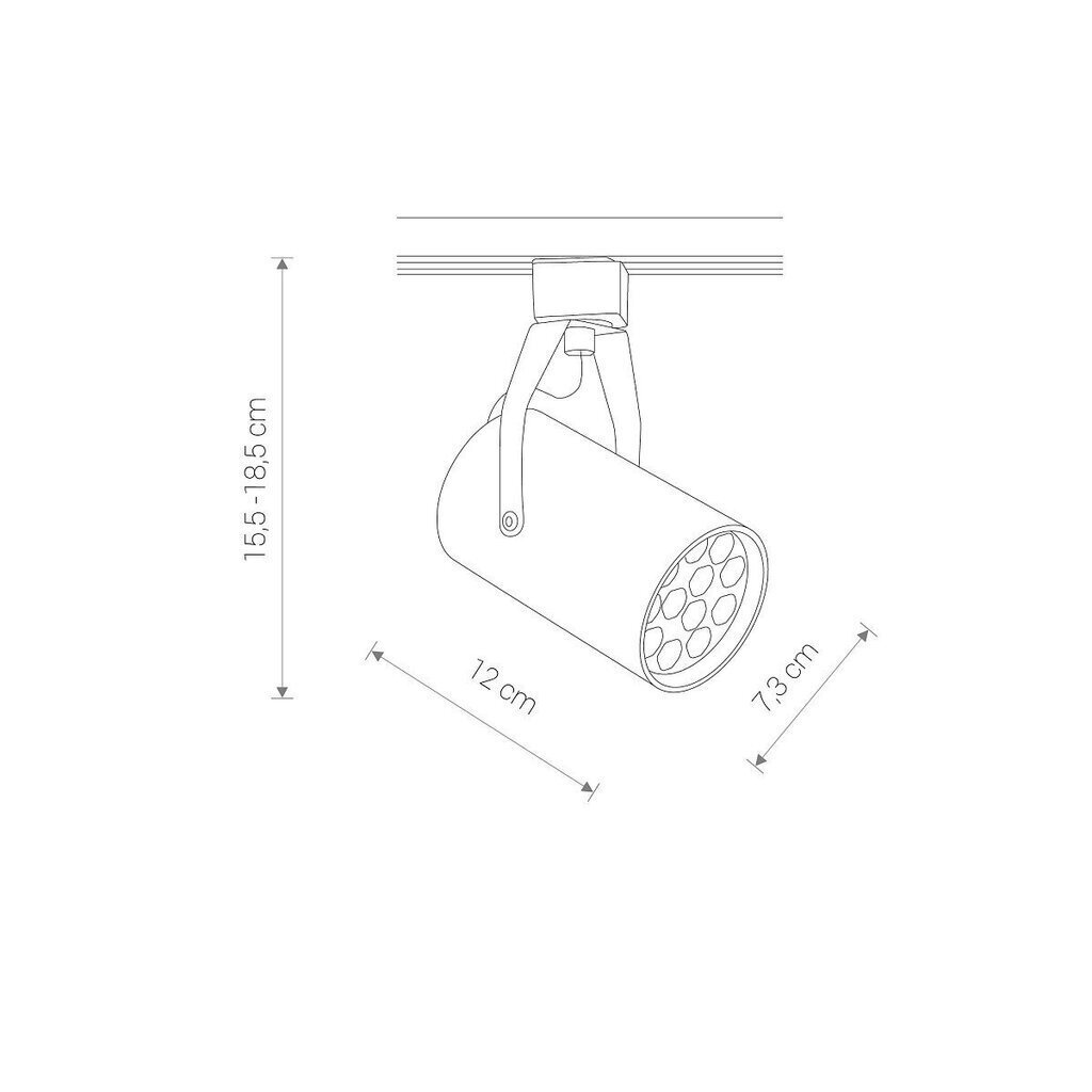 Korostusvalaisin Nowodvorski PROFILE STORE PRO LED 12W 8321 hinta ja tiedot | Kattovalaisimet | hobbyhall.fi