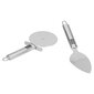 Pizzaleikkuri 2 kpl ruostumattomasta teräksestä valmistettu kiillotusprosessi Ergonominen kahva Lapio Rolling Cut Pizza Cutter hinta ja tiedot | Veitset ja tarvikkeet | hobbyhall.fi