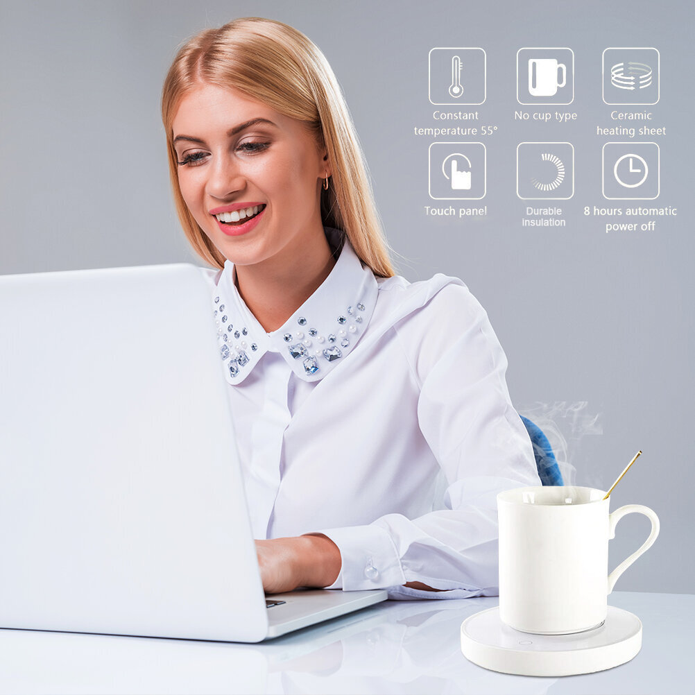 USB-lämmitysalustan kannettava kupinlämmitin Smart Touch Cup -lämmitystyyny hinta ja tiedot | Keittiövälineet | hobbyhall.fi