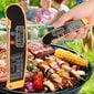 Taitettava anturi Elektroninen digitaalinen BBQ-grilli lihalämpömittari Keittiön ruoanlaittolämpömittari hinta ja tiedot | Sääasemat, lämpö- ja kosteusmittarit | hobbyhall.fi