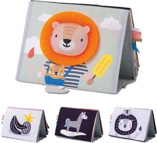 Edukatiivinen kirja vauvoille Taf Toys Savannah Tummy time hinta ja tiedot | Kehittävät lelut | hobbyhall.fi