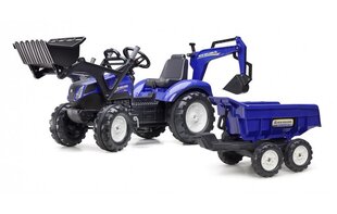 Lasten traktori perävaunulla New Holland T8, Falk hinta ja tiedot | Poikien lelut | hobbyhall.fi