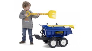 Lasten traktori perävaunulla New Holland T8, Falk hinta ja tiedot | Poikien lelut | hobbyhall.fi