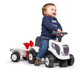 Falk Baby Valtra 240C traktori kottikärryillä ja hiekkaleluilla hinta ja tiedot | Vauvan lelut | hobbyhall.fi