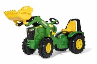 Traktori polkimilla ja kauhalla Rolly Toys rollyX-Trac Premium John Deere 8400R hinta ja tiedot | Poikien lelut | hobbyhall.fi