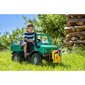 Lasten kuorma-auto polkimella Unimog Mercedes-Benz, vihreä hinta ja tiedot | Poikien lelut | hobbyhall.fi