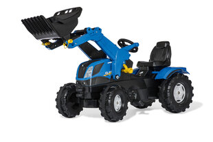 Traktori polkimilla rolly Farmtrac New Holland 611256 hinta ja tiedot | Poikien lelut | hobbyhall.fi