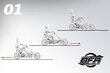 Lasten auto Berg BMW Street Racer hinta ja tiedot | Poikien lelut | hobbyhall.fi