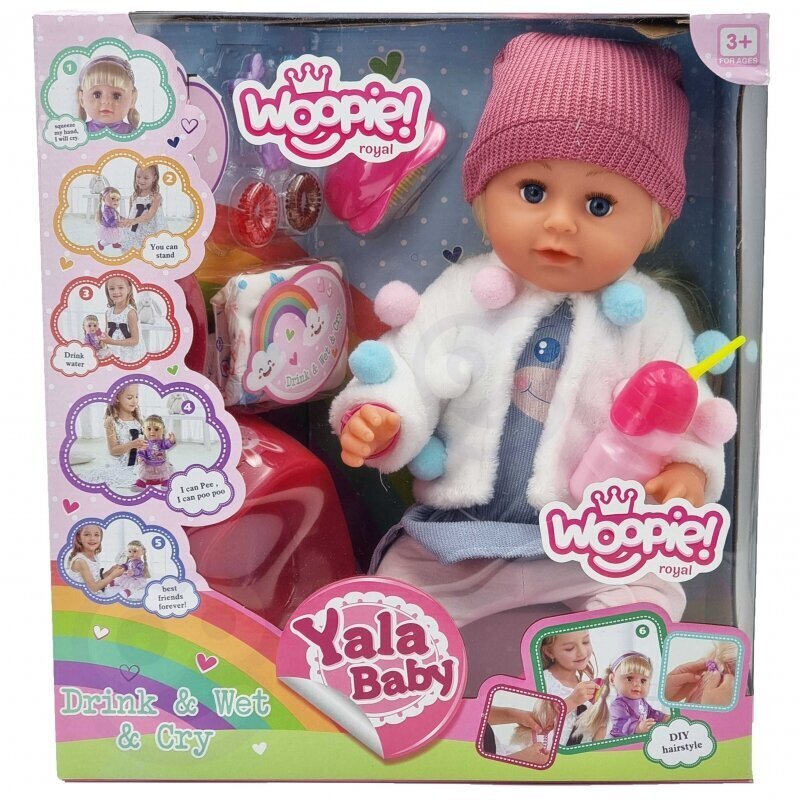 Interaktiivinen nukke Whoopie Royal Sofia, 43 cm hinta ja tiedot | Tyttöjen lelut | hobbyhall.fi