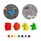 Masterkidz sarja geometrisia nuppeja, 64 kpl. hinta ja tiedot | Kehittävät lelut | hobbyhall.fi