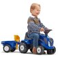 Falk Baby New Holland Tractor, sininen hinta ja tiedot | Vauvan lelut | hobbyhall.fi