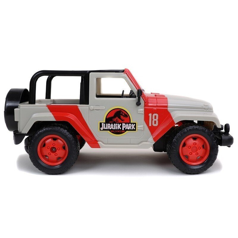 Toy RC Jeep Dickie Lelut Jada Jurassic Park Jeep Wrangler hinta ja tiedot | Poikien lelut | hobbyhall.fi