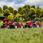 Traktori Massey Ferguson Red perävaunulla hinta ja tiedot | Poikien lelut | hobbyhall.fi