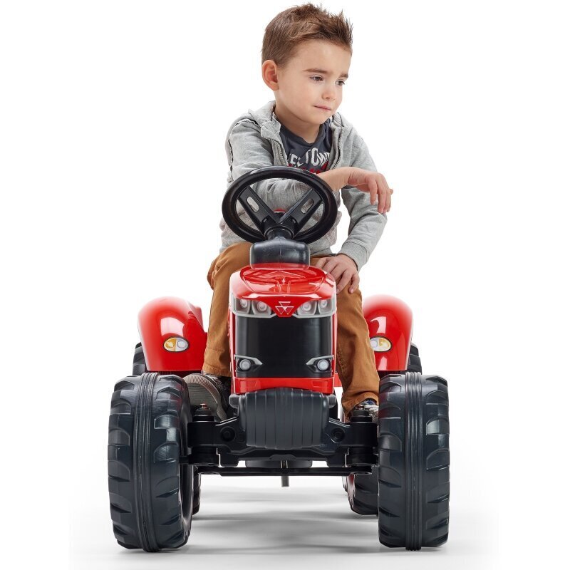 Traktori Massey Ferguson Red perävaunulla hinta ja tiedot | Poikien lelut | hobbyhall.fi