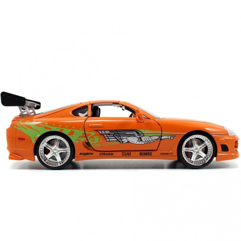 Fast and Furious Toyota Supra auto hinta ja tiedot | Poikien lelut | hobbyhall.fi