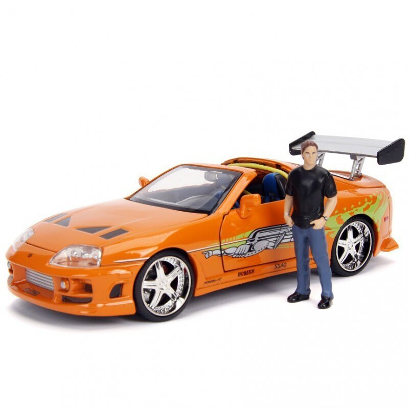 Fast and Furious Toyota Supra auto hinta ja tiedot | Poikien lelut | hobbyhall.fi