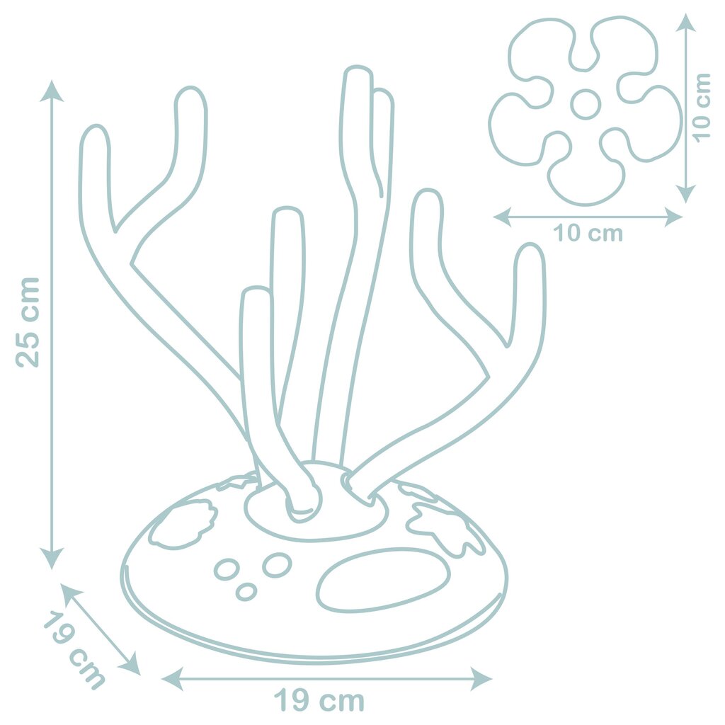 Puuhalelu Coral Tree Smoby hinta ja tiedot | Vauvan lelut | hobbyhall.fi