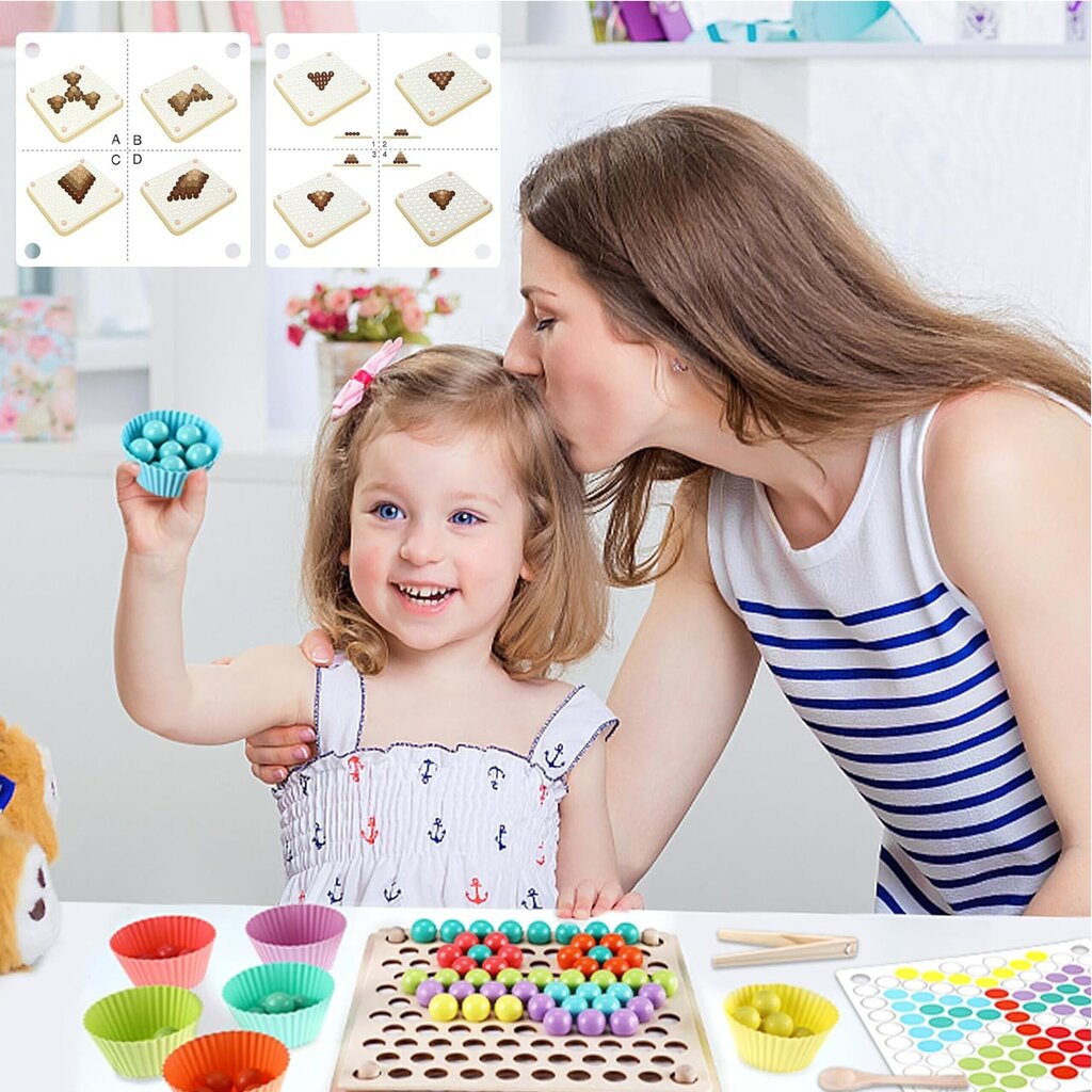 Montessori pallopulmapeli Woopie hinta ja tiedot | Kehittävät lelut | hobbyhall.fi