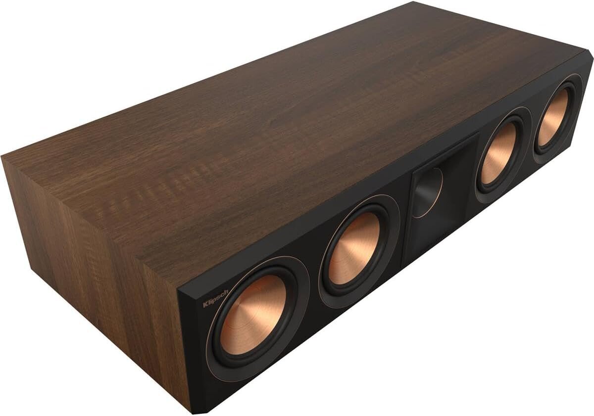 Klipsch RP-504C II Pähkinä hinta ja tiedot | Kaiuttimet ja soundbarit | hobbyhall.fi