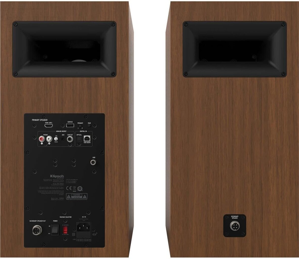 Klipsch The Nines Pähkinä hinta ja tiedot | Kaiuttimet ja soundbarit | hobbyhall.fi