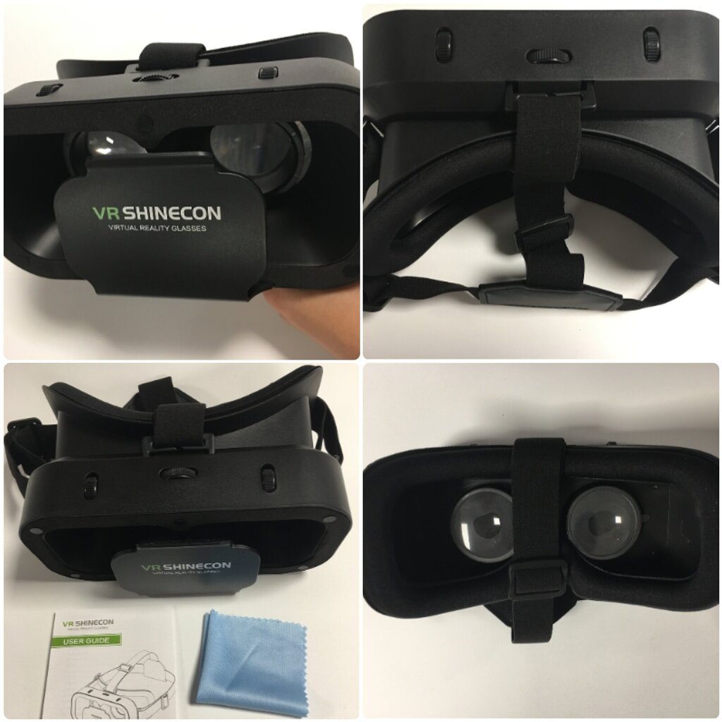 G05A/G05PRO Älypuhelin Cinema 3D-lasit Virtual Reality Silmälinssi Puettava pelikypärä VR Glassesgo5a-valkoinen hinta ja tiedot | VR-lasit | hobbyhall.fi